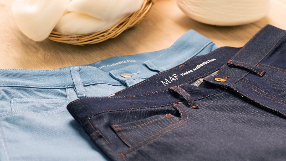 どこまでも美しい、ウールのデニム。― ニッケテキスタイル「MAF WOOL DENIM」