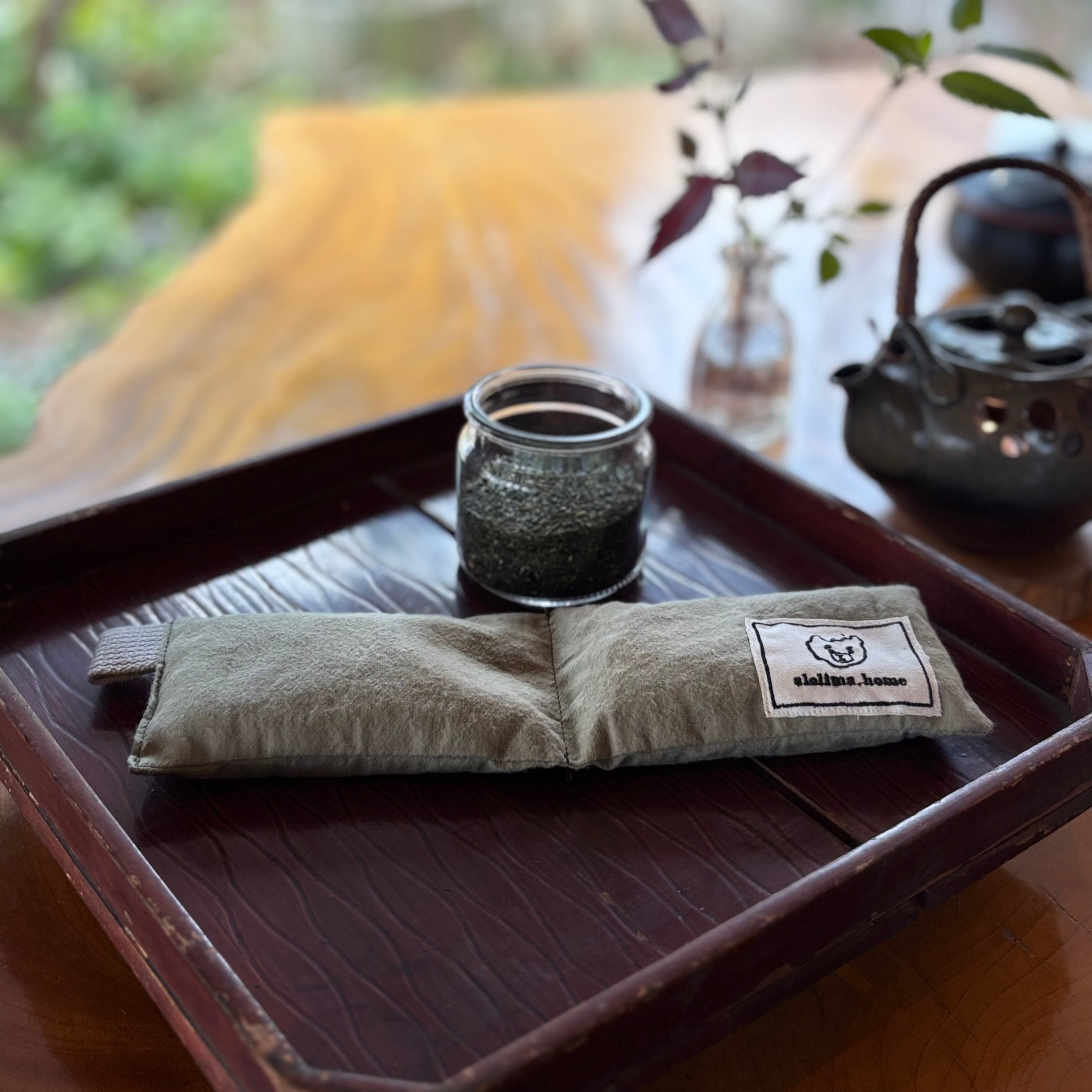 温茶カイロ　緑茶（目もと用）