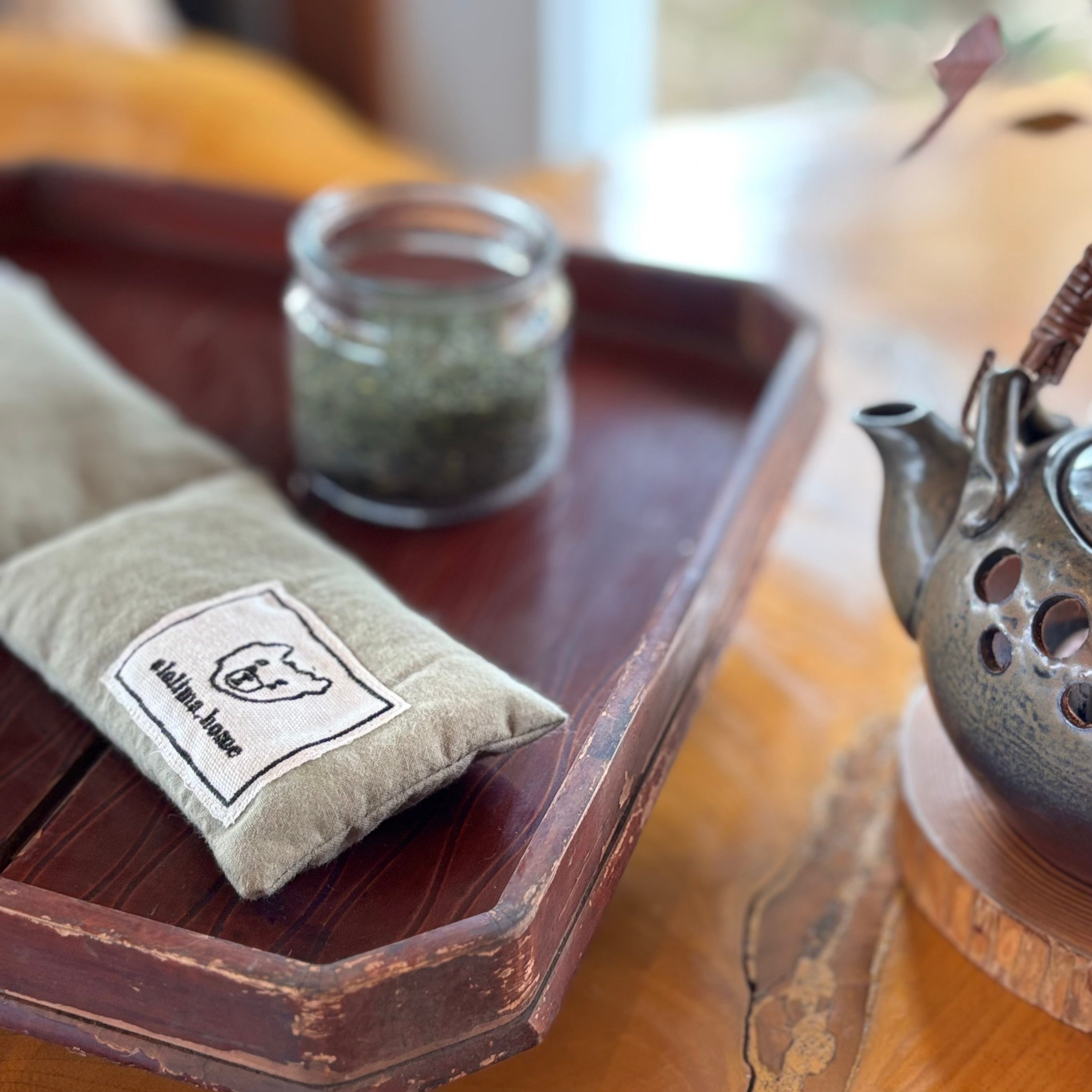 温茶カイロ　緑茶（目もと用）