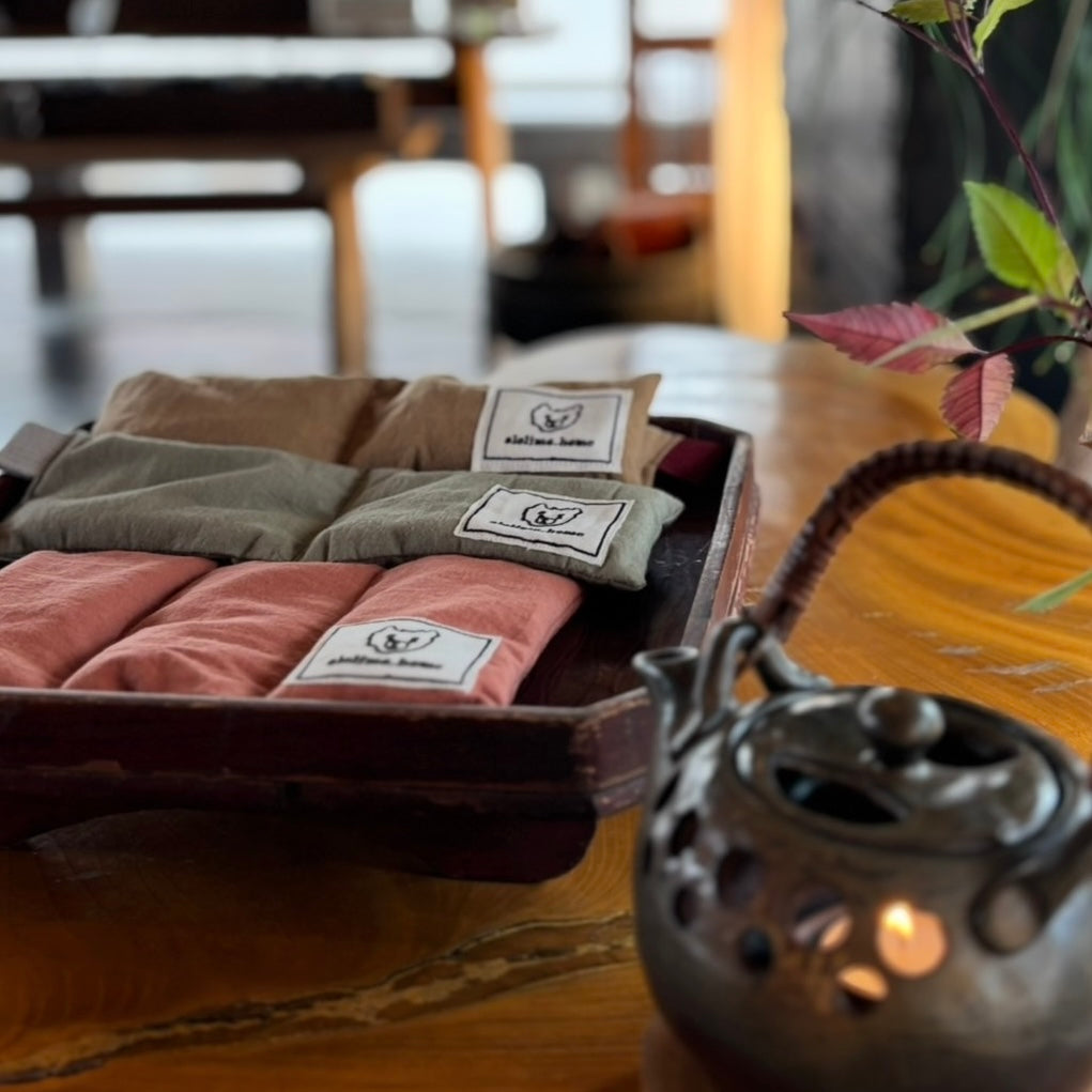 Hot Tea Warmer Gift Set (3 Types of Warmers, with Tenugui Eco-Bag)