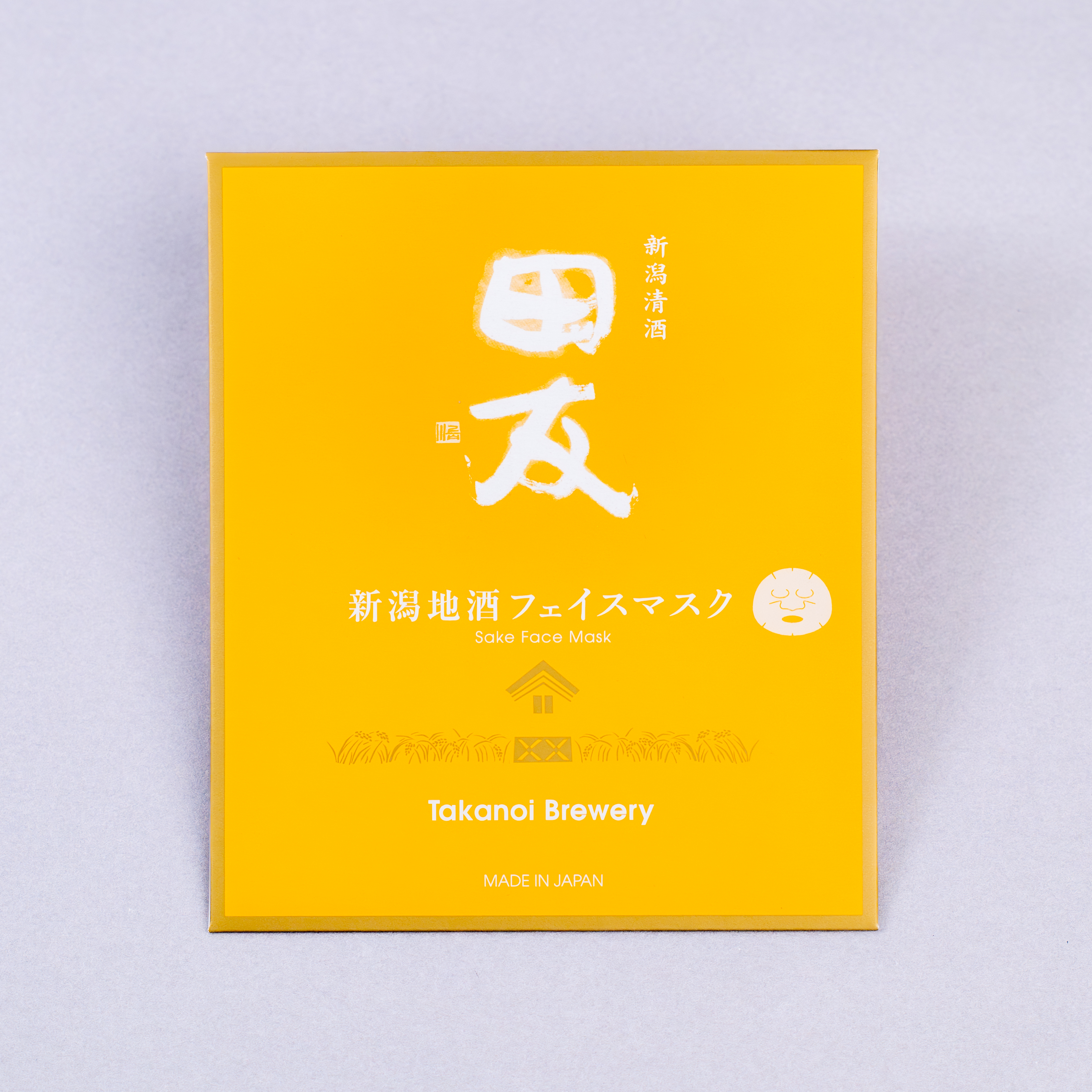 新潟地酒フェイスマスク18ml