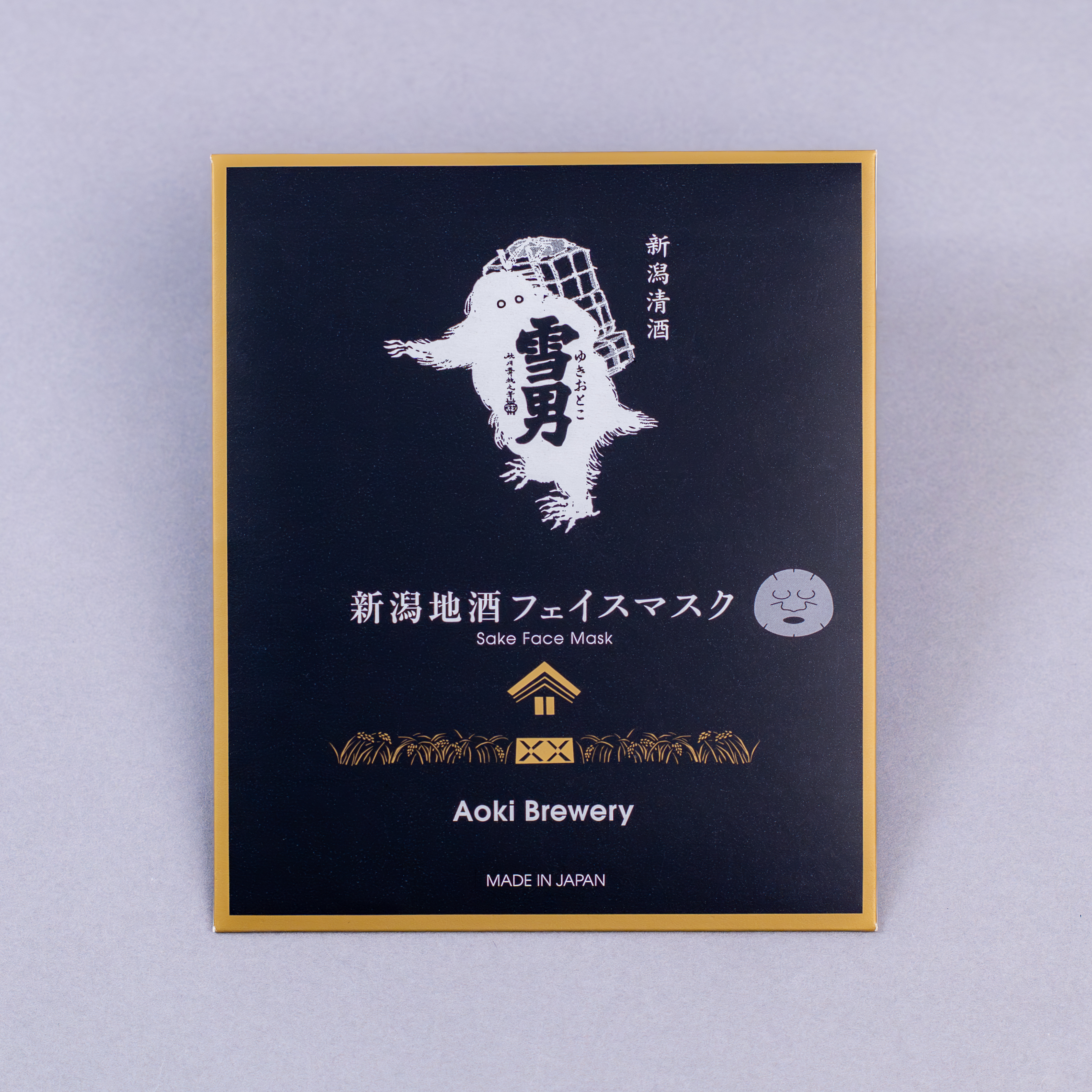 新潟地酒フェイスマスク18ml