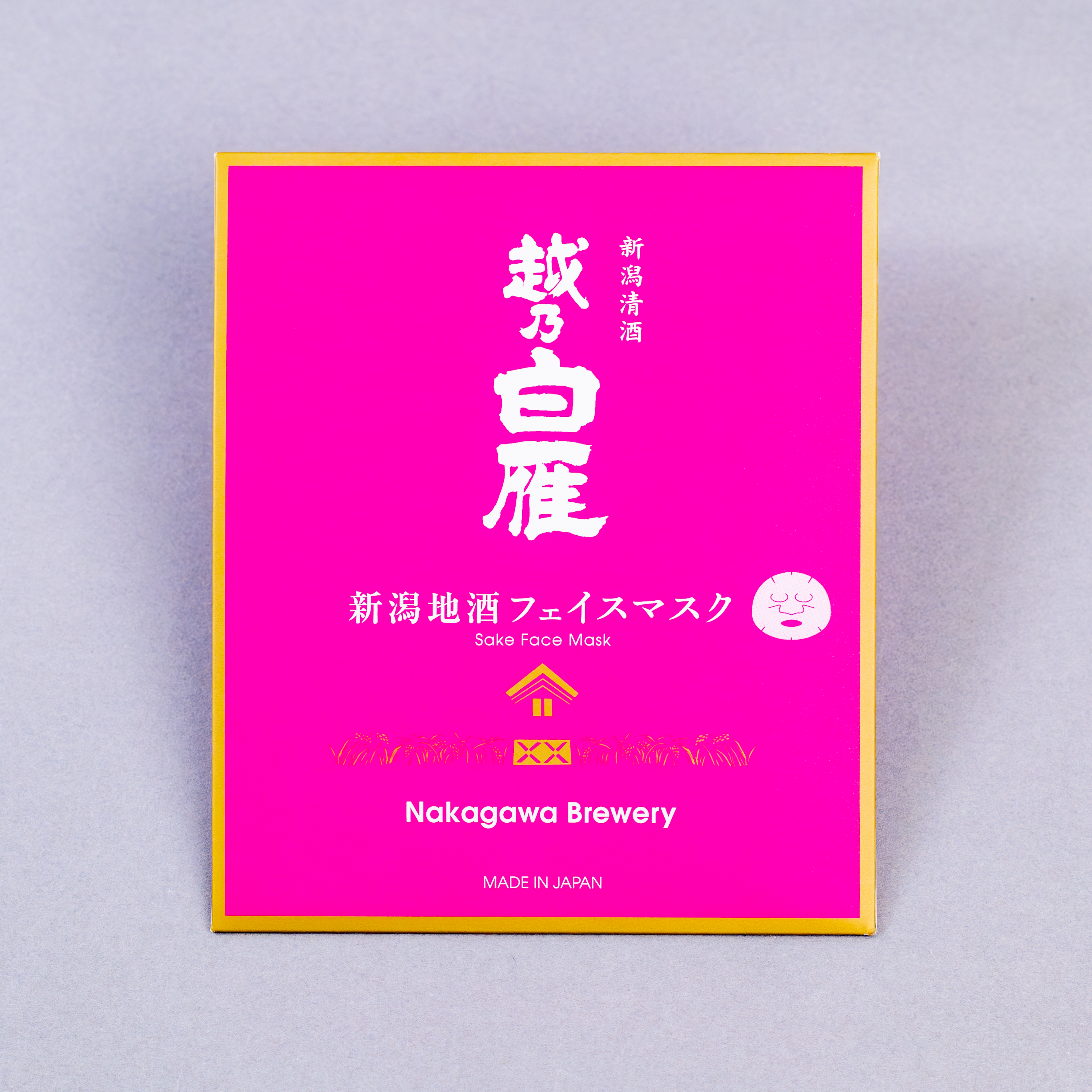 新潟地酒フェイスマスク18ml
