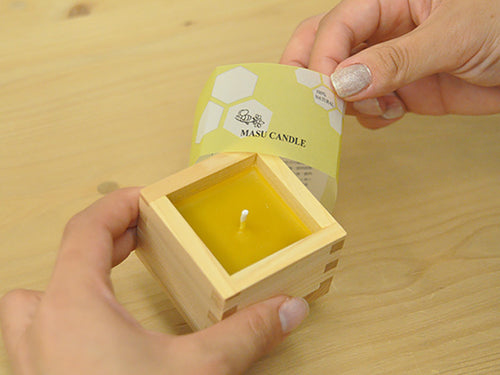MASU CANDLE 蜜蝋 -みつろう-